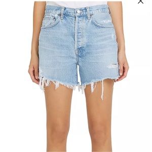 AGOLDE Parker denim short